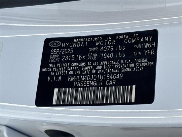 2026 Hyundai ELANTRA HYBRID Blue