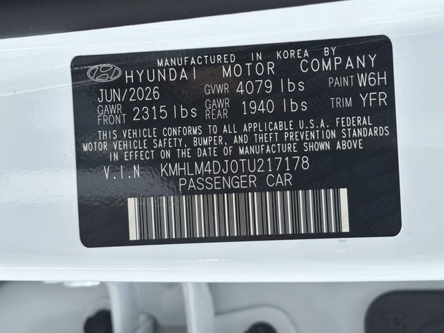 2026 Hyundai ELANTRA HYBRID Blue