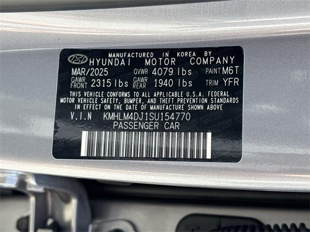 2025 Hyundai ELANTRA HYBRID SEL Sport