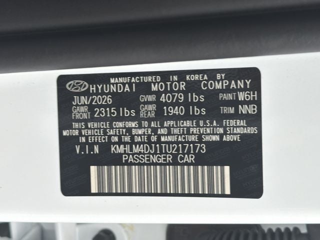 2026 Hyundai ELANTRA HYBRID Blue