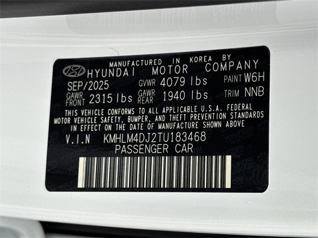 2026 Hyundai ELANTRA HYBRID Blue