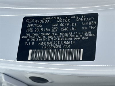 2026 Hyundai ELANTRA HYBRID Blue