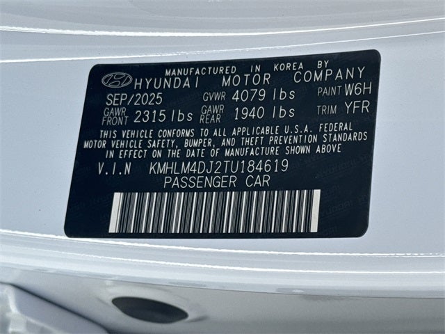 2026 Hyundai ELANTRA HYBRID Blue