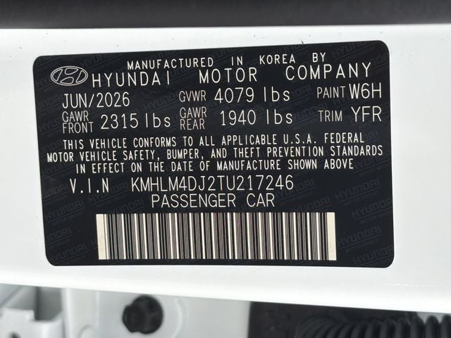 2026 Hyundai ELANTRA HYBRID Blue