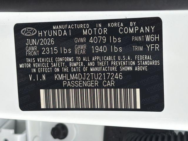 2026 Hyundai ELANTRA HYBRID Blue