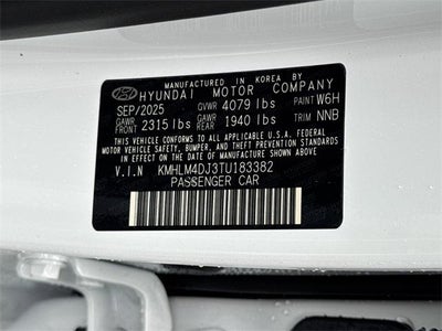 2026 Hyundai ELANTRA HYBRID Blue