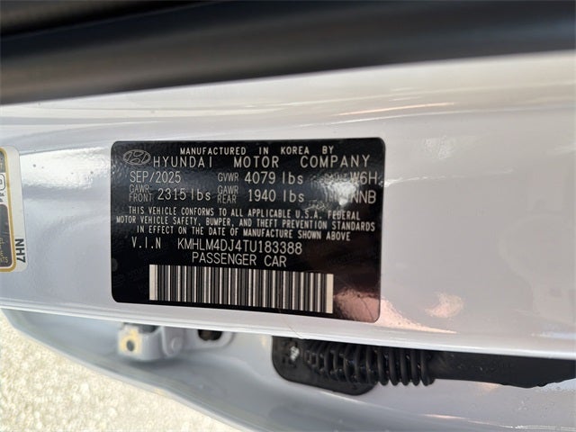 2026 Hyundai ELANTRA HYBRID Blue