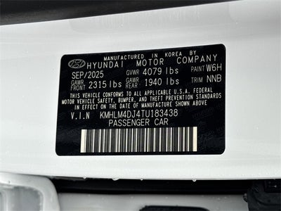 2026 Hyundai ELANTRA HYBRID Blue