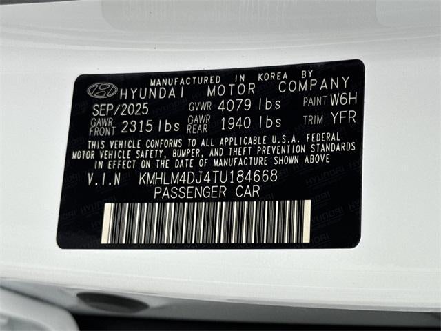 2026 Hyundai ELANTRA HYBRID Blue