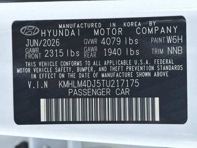 2026 Hyundai ELANTRA HYBRID Blue