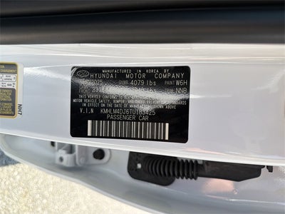 2026 Hyundai ELANTRA HYBRID Blue