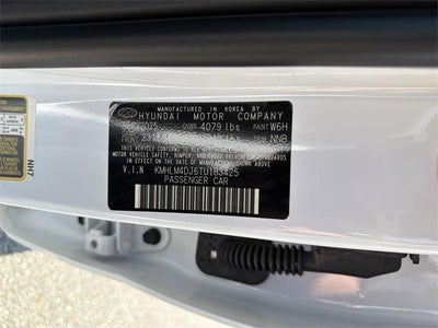 2026 Hyundai ELANTRA HYBRID Blue