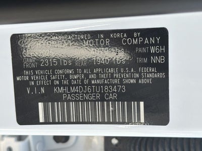 2026 Hyundai ELANTRA HYBRID Blue