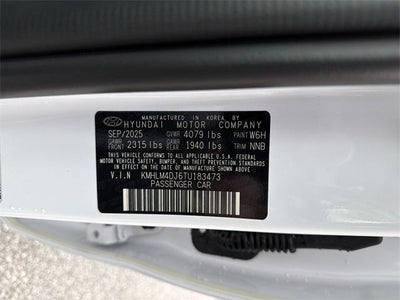 2026 Hyundai ELANTRA HYBRID Blue