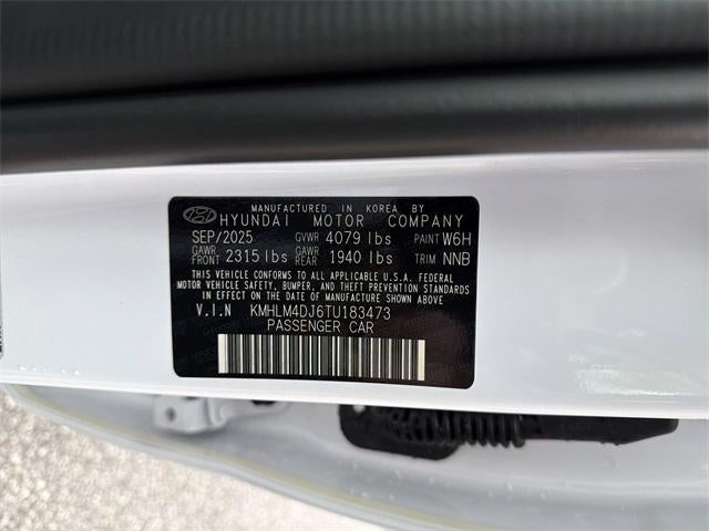 2026 Hyundai ELANTRA HYBRID Blue