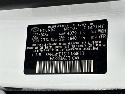 2026 Hyundai ELANTRA HYBRID Blue