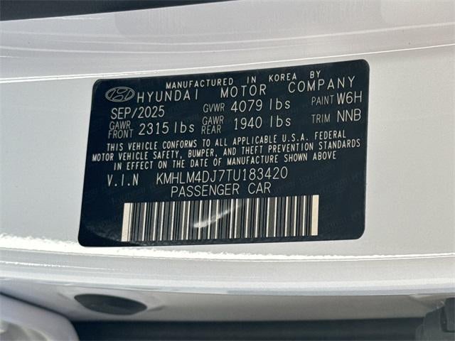 2026 Hyundai ELANTRA HYBRID Blue