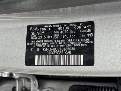 2026 Hyundai ELANTRA HYBRID Blue