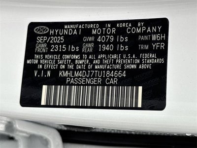 2026 Hyundai ELANTRA HYBRID Blue