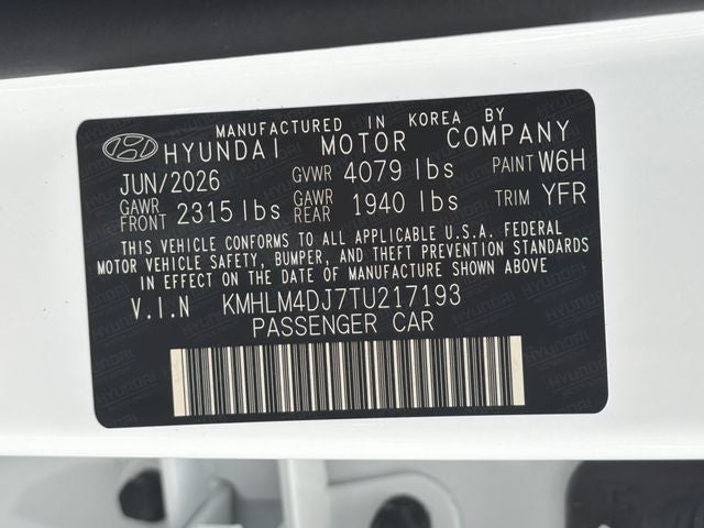 2026 Hyundai ELANTRA HYBRID Blue
