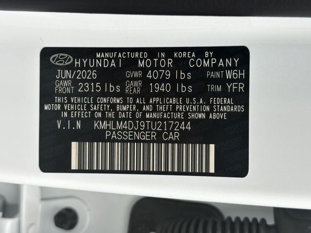 2026 Hyundai ELANTRA HYBRID Blue