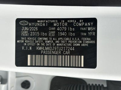 2026 Hyundai ELANTRA HYBRID Blue
