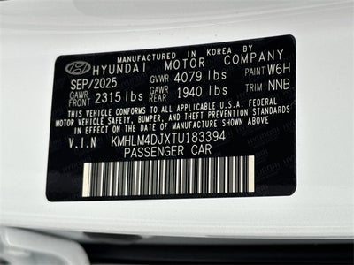 2026 Hyundai ELANTRA HYBRID Blue