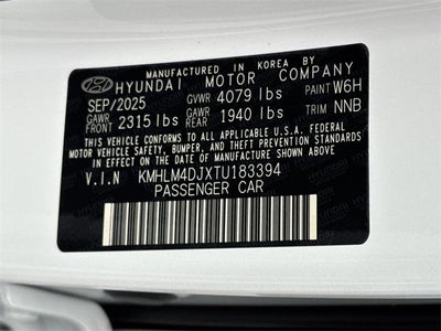 2026 Hyundai ELANTRA HYBRID Blue