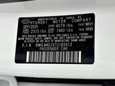 2026 Hyundai ELANTRA HYBRID Blue