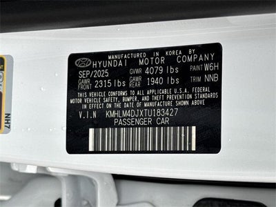 2026 Hyundai ELANTRA HYBRID Blue