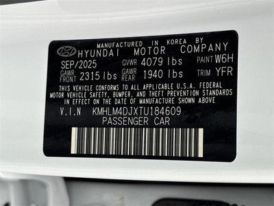 2026 Hyundai ELANTRA HYBRID Blue