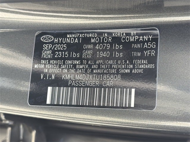 2026 Hyundai ELANTRA HYBRID SEL Sport