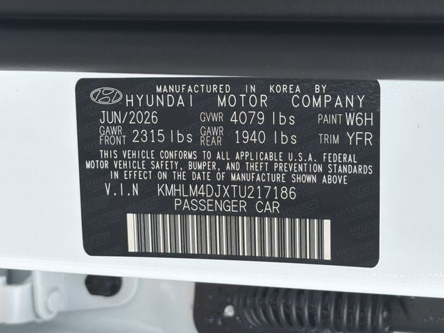 2026 Hyundai ELANTRA HYBRID Blue