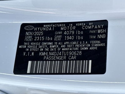 2026 Hyundai ELANTRA HYBRID Limited