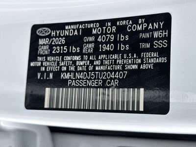 2026 Hyundai ELANTRA HYBRID Limited