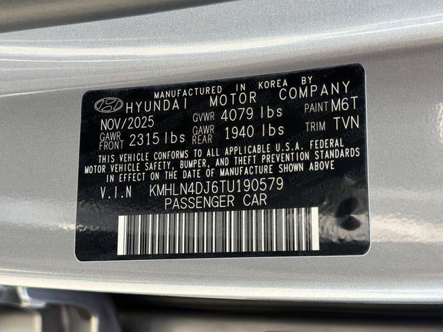 2026 Hyundai ELANTRA HYBRID Limited