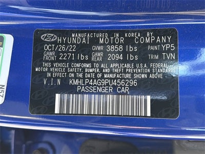 2023 Hyundai ELANTRA Limited