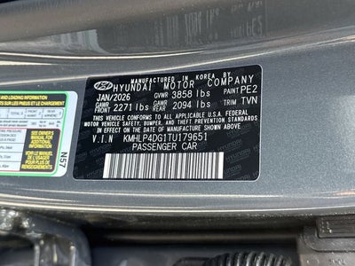 2026 Hyundai ELANTRA Limited