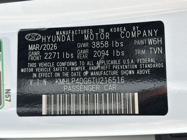 2026 Hyundai ELANTRA Limited