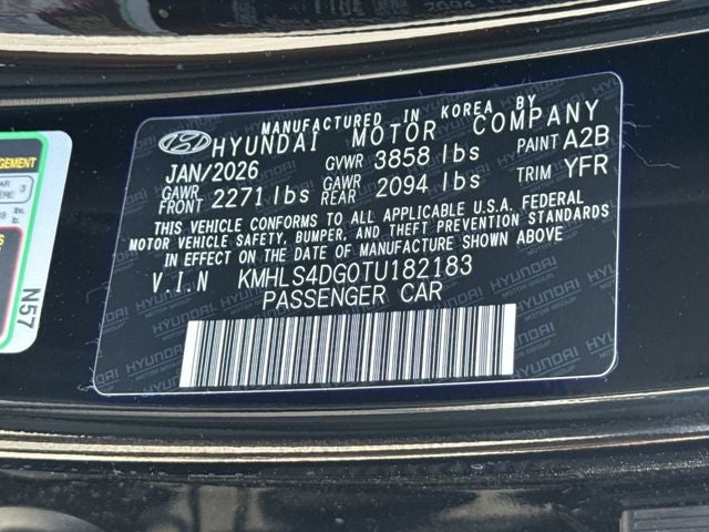 2026 Hyundai ELANTRA SEL Sport Premium