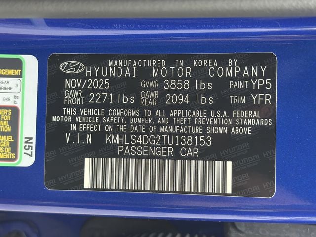 2026 Hyundai ELANTRA SEL Sport