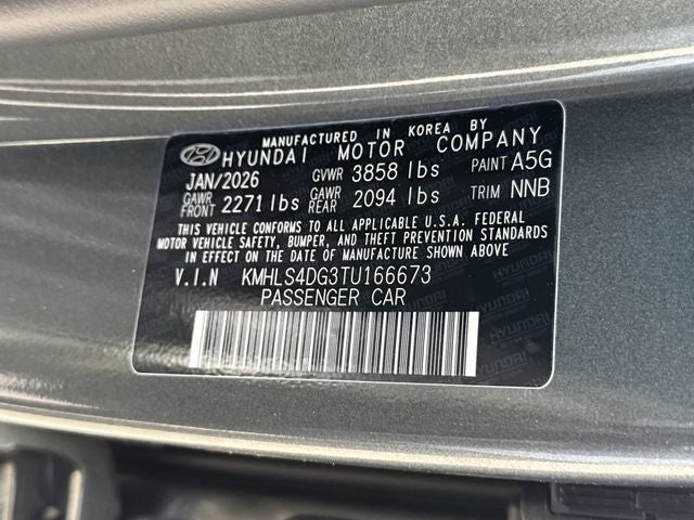 2026 Hyundai ELANTRA SEL Sport Premium