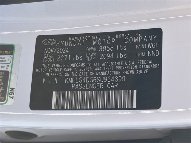 2025 Hyundai ELANTRA SEL Convenience