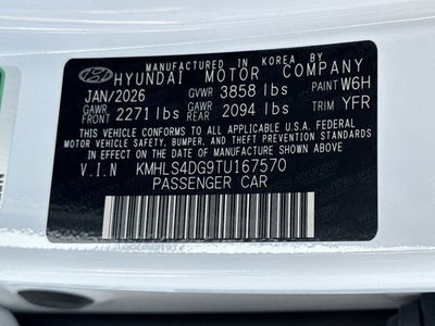 2026 Hyundai ELANTRA SEL Sport