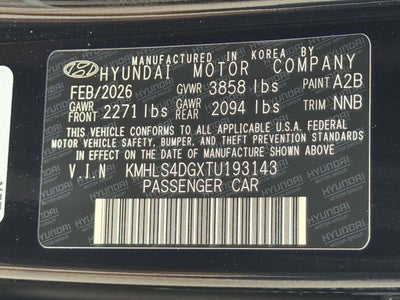 2026 Hyundai ELANTRA SEL Sport Premium
