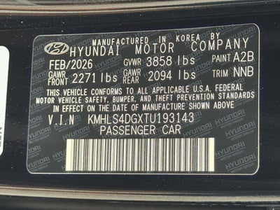 2026 Hyundai ELANTRA SEL Sport Premium