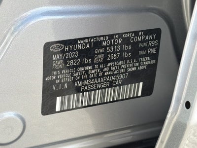 2023 Hyundai IONIQ 6 SEL