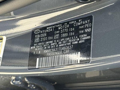 2026 Hyundai VENUE SEL W/Two-Tone Roof