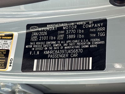 2026 Hyundai VENUE SEL