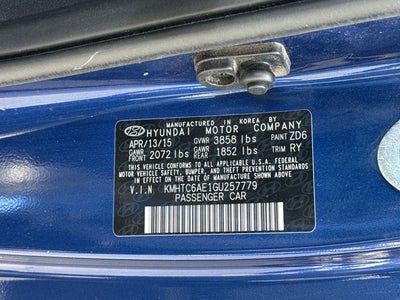 2016 Hyundai VELOSTER Turbo